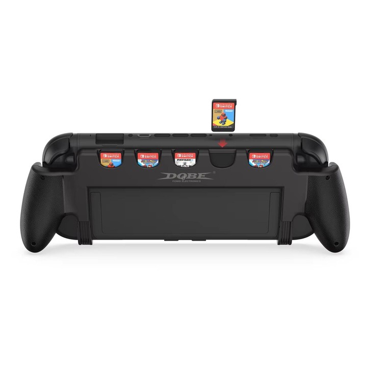 For Nintendo Switch 2 DOBE All-in-One Ergonomic Grip Case with Built-in Game Card Storage