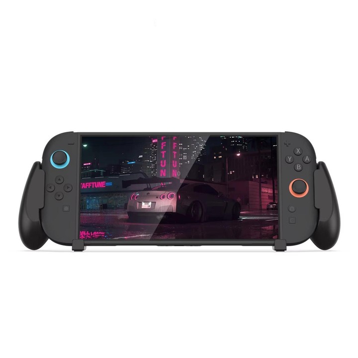 For Nintendo Switch 2 DOBE All-in-One Ergonomic Grip Case with Built-in Game Card Storage