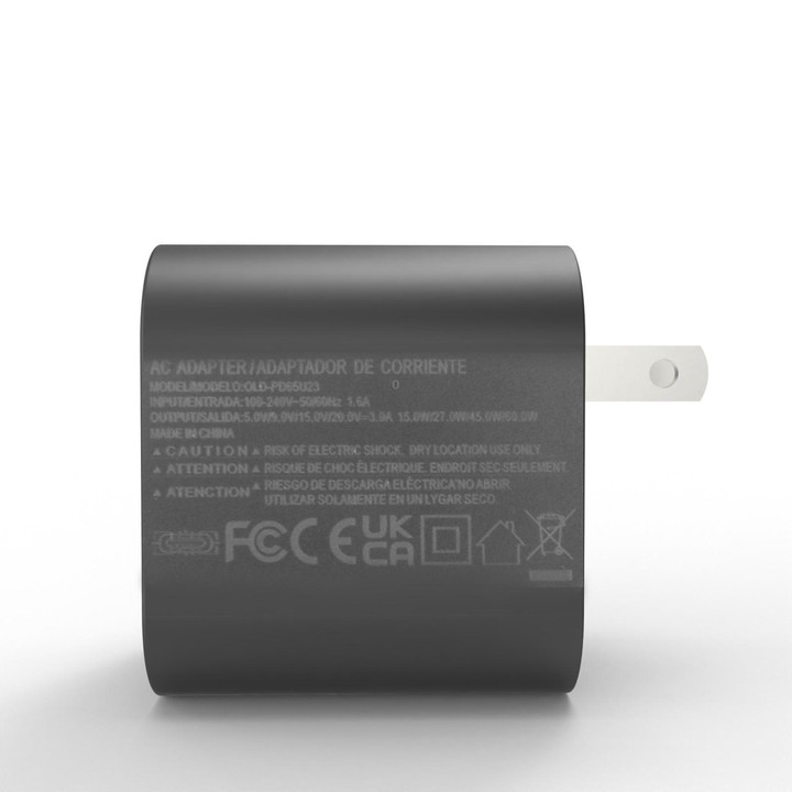 For Nintendo Switch 2 Fast Charger 60W Power Adapter Wall Plug With USB-C Cable US Plug