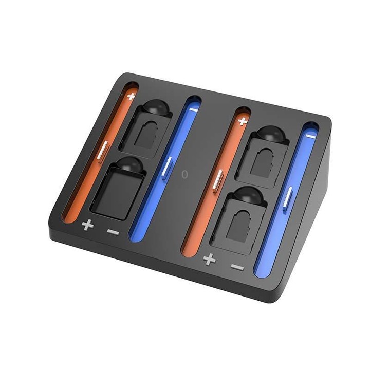 4-in-1 Charging Dock for Nintendo Switch 2 Joy-Con Charging for 4 Controllers with 4 Memory Card Slots