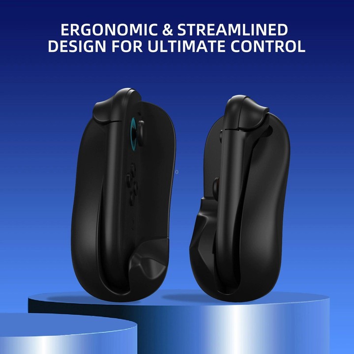 For Nintendo Switch 2 Joy-Con 2pcs /Pack Mini Portable Mouse Adapter Left+Right Controller Bracket(Black)
