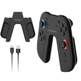 For Nintendo Switch 2 Joy-Con Controllers DOBE Charging Grip Handle with LED Indicator