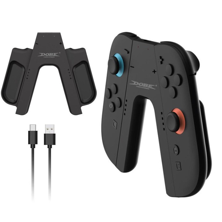 For Nintendo Switch 2 Joy-Con Controllers DOBE Charging Grip Handle with LED Indicator
