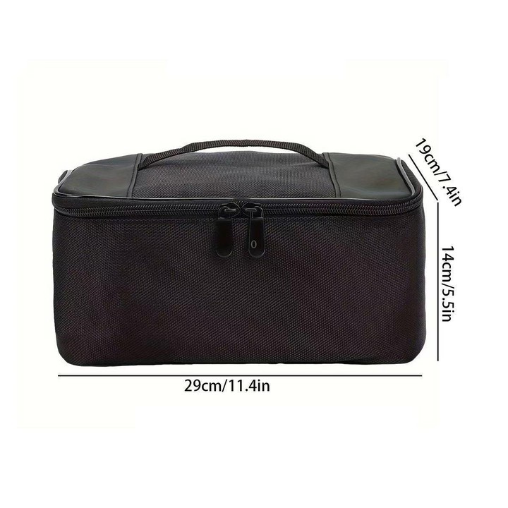 For Nintendo Switch 2 Game Consol Storage Bag Shockproof Pressure-resistant Digital Handbag(Black)