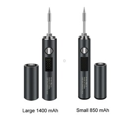Mini USB Portable Wireless Digital Display Soldering Iron, Specification: Large 1400 mAh