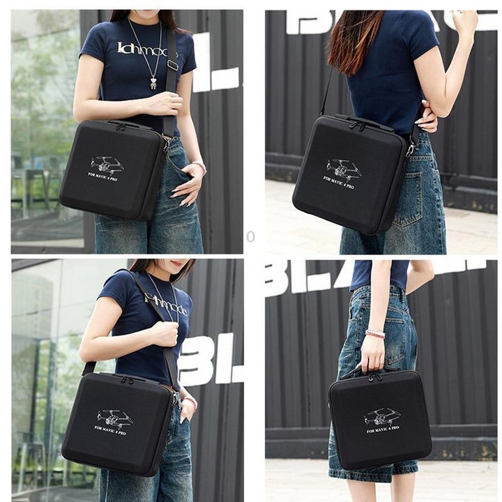 For DJI Mavic 4 Pro Fly More Combo BKANO Shoulder Bag Handbag Storage Box(Black)