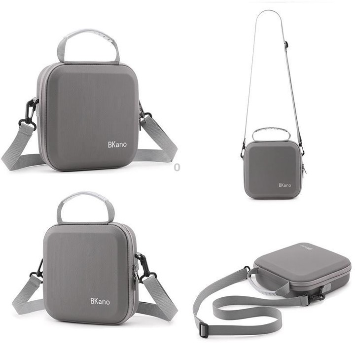 For Insta360 Flow Smartphone Gimbal Stabilizer BKANO Shoulder Bag Waterproof Portable Storage Case(Gray)