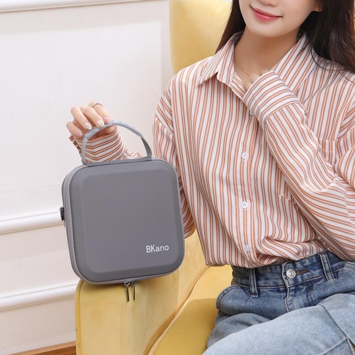For Insta360 Flow Smartphone Gimbal Stabilizer BKANO Shoulder Bag Waterproof Portable Storage Case(Gray)