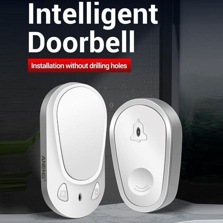 ANENG Home Intelligent Electronic Remote Control Waterproof Wireless Doorbell, Specification: One Press One Ring