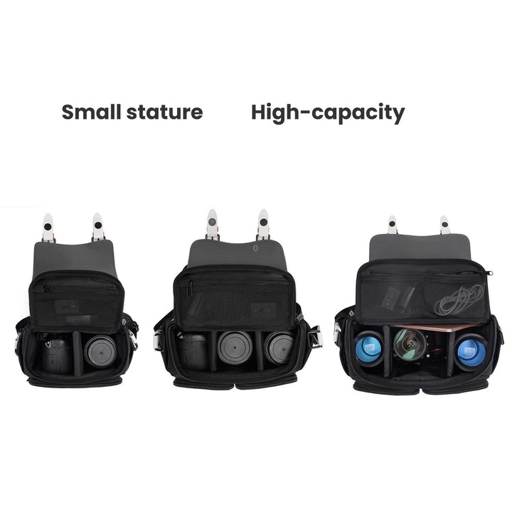 Cwatcun D219 Small Single Shoulder Camera Bag Multifunctional Photography Bag