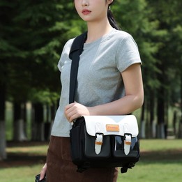 Cwatcun D219 Medium Single Shoulder Camera Bag Multifunctional Photography Bag