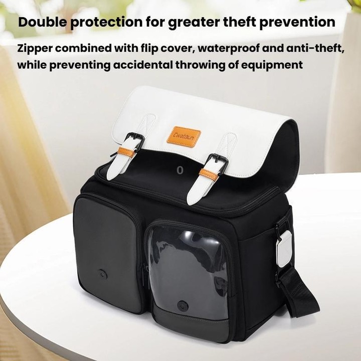 Cwatcun D219 Large Single Shoulder Camera Bag Multifunctional Photography Bag
