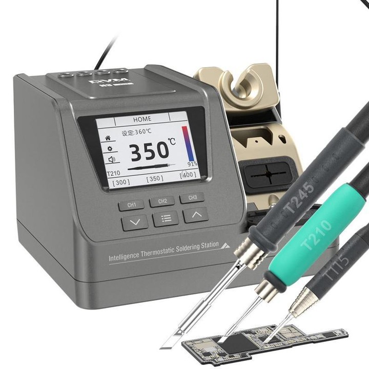 GVM H3 Smart 3 In 1 Electric Welding Station Mainboard Soldering Iron Smartphone Repair Smart Constant Temperature Soldering Iro