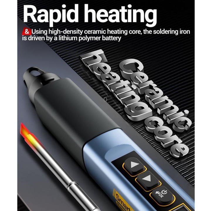 ANENG Portable Internal Heating Soldering Iron With Digital Multimeter(Navy)