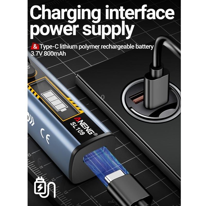 ANENG Portable Internal Heating Soldering Iron With Digital Multimeter(Black)