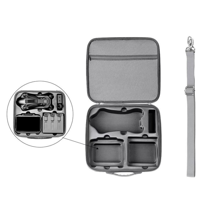 For DJI MAVIC 4 PRO BRDRC Accessories Portable Storage Bag(RC PRO2 Remote Control Version)
