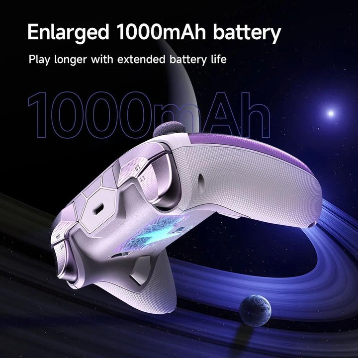 EasySMX D10 Wireless Gaming Controller with Dual-Mode Triggers & TMR Hall Effect Joysticks Charging Dock for PC/Switch/Phone/Ste