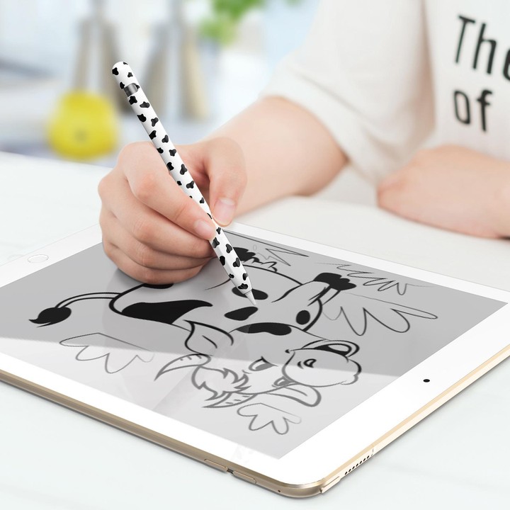 For Apple Pencil 1 AhaStyle PT93CW Silicone Protective Case(Black)