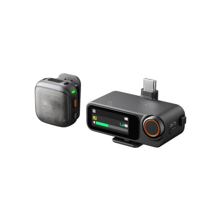 Original 2 TX + 1 RX + Charging Case + 8 Pin Phone Adapter For DJI Mic 3
