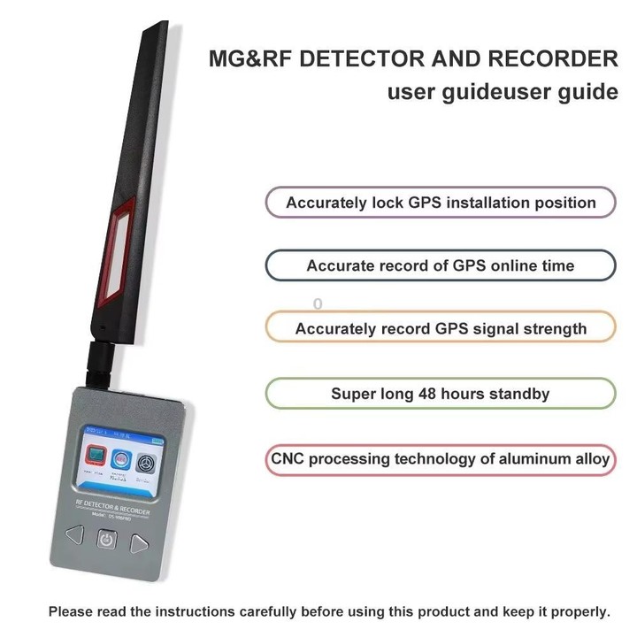 DS-996PRO Car Positioning Monitoring Scanning Detector Wireless Signal Strong Magnetic Tracker Detector