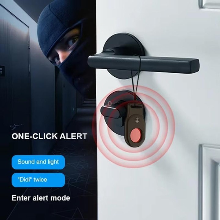 Hotel Anti-Sneak Camera Surveillance Camera Detector Infrared Detection+Laser Detection+Vibration Alarm(Black)