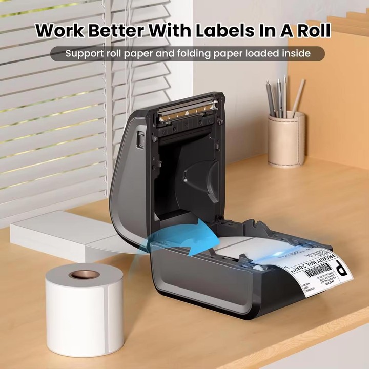 Phomemo D550-BT Thermal Shipping Label Printer Bluetooth/USB Wireless Barcode Printer