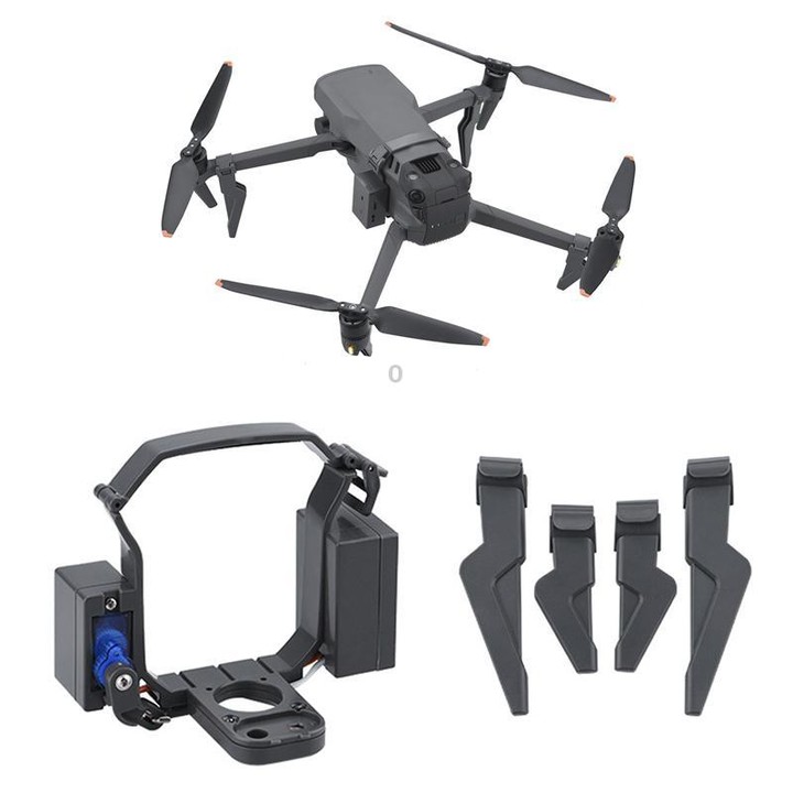 For DJI MAVIC 3/3 PRO BRDRC Drone Aerial Thrower(Dark Gray)