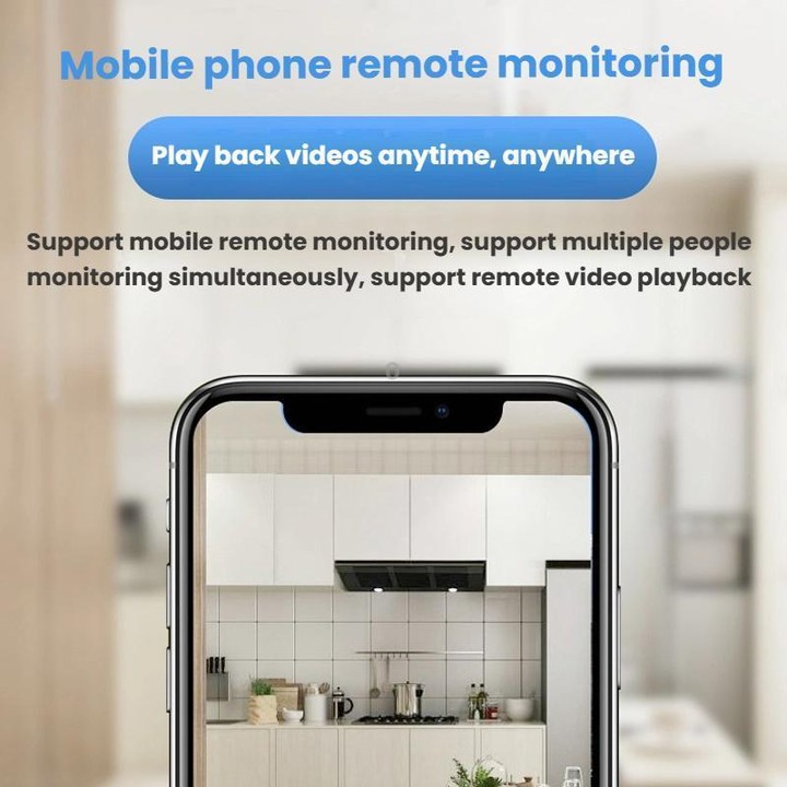 10Moons Indoor 4G Network Camera Home Remote Mobile Wireless HD Monitor(No Memory Card)