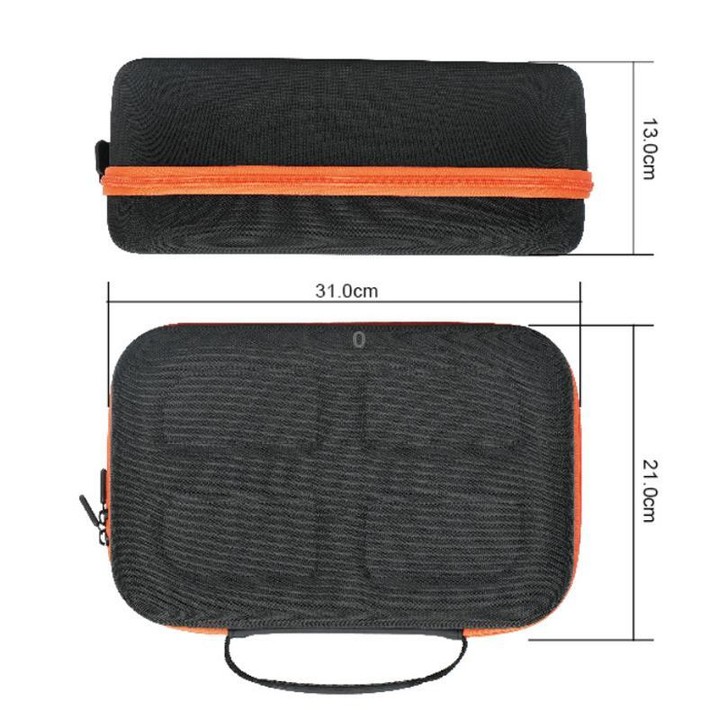For Nintendo Switch 2 Shockproof Carrying Case Portable Protective Storage Bag(Black)