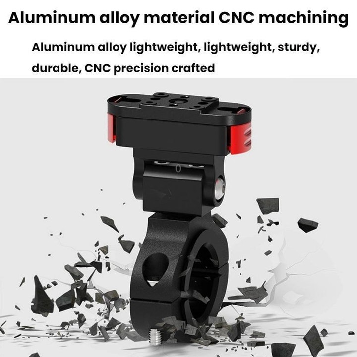 Action Camera Magnetic Quick Release Bike Mount, For GoPro HERO13 Black /12 Black /11 Black/10 Black/9 Black/8 Black, Spec: 360