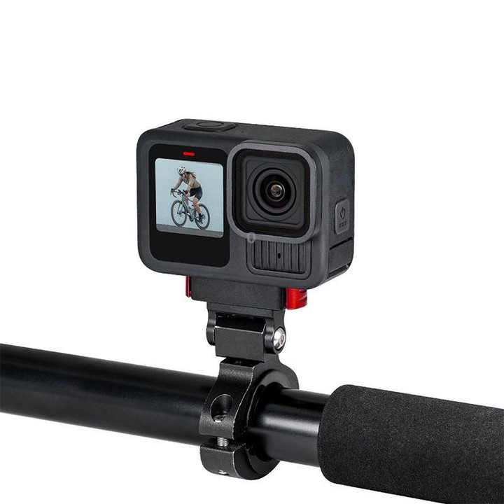 Action Camera Magnetic Quick Release Bike Mount, For GoPro HERO13 Black /12 Black /11 Black/10 Black/9 Black/8 Black, Spec: 180