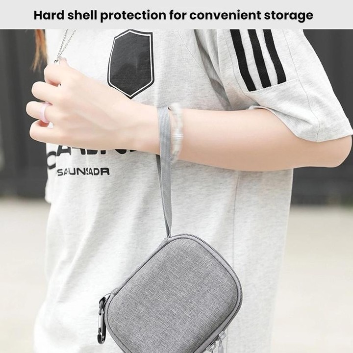 For Insta360 GO 3 / 3S Standard Edition BKano GO-002 Storage Bag Handheld Portable Pouch(Grey)