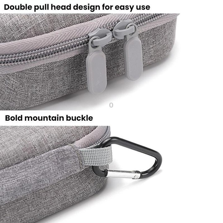 For Insta360 GO 3 / 3S Standard Edition BKano GO-002 Storage Bag Handheld Portable Pouch(Grey)