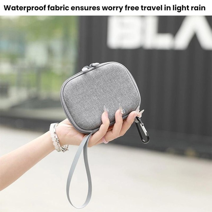 For Insta360 GO 3 / 3S Standard Edition BKano GO-002 Storage Bag Handheld Portable Pouch(Grey)