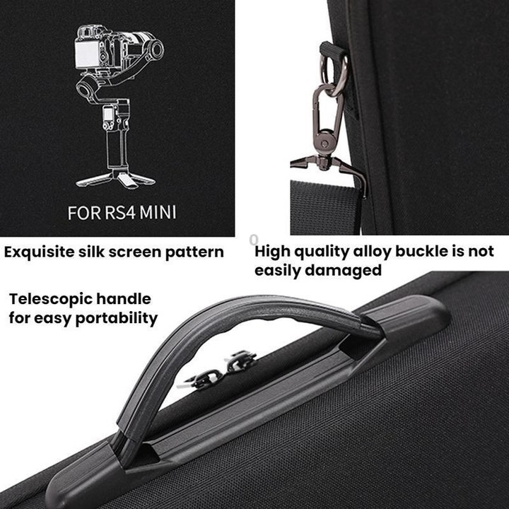 For DJI RS 4 Mini BKano Shoulder Handheld Storage Bag(Grey)