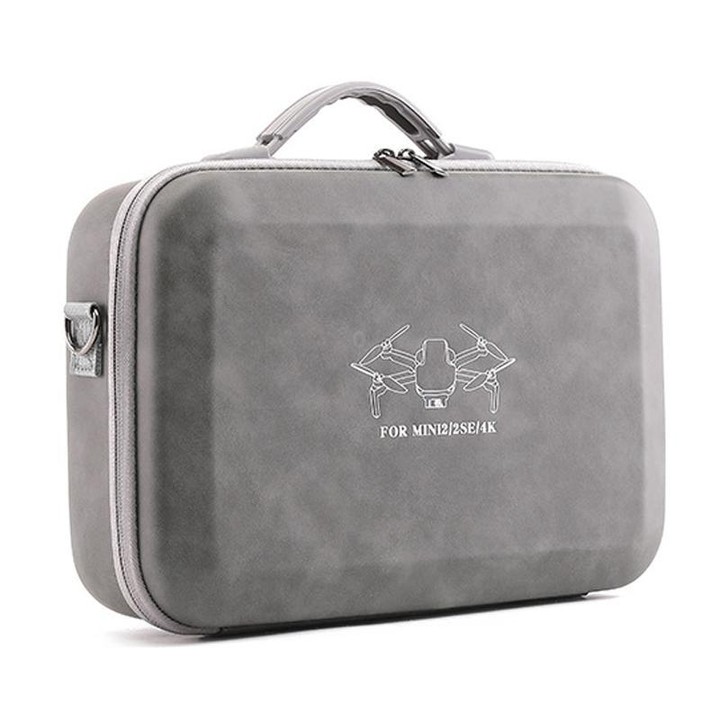 For DJI Mini 2 / 2 SE / 4K Fly More Combo BKano M4K003 Crossbody Storage Backpack(Grey)