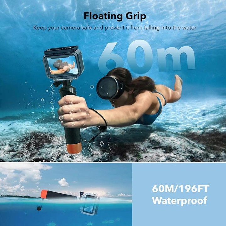 Waterproof Case Dive Accessory Kit For GoPro HERO13 Black /12 Black /11 Black /10 Black
