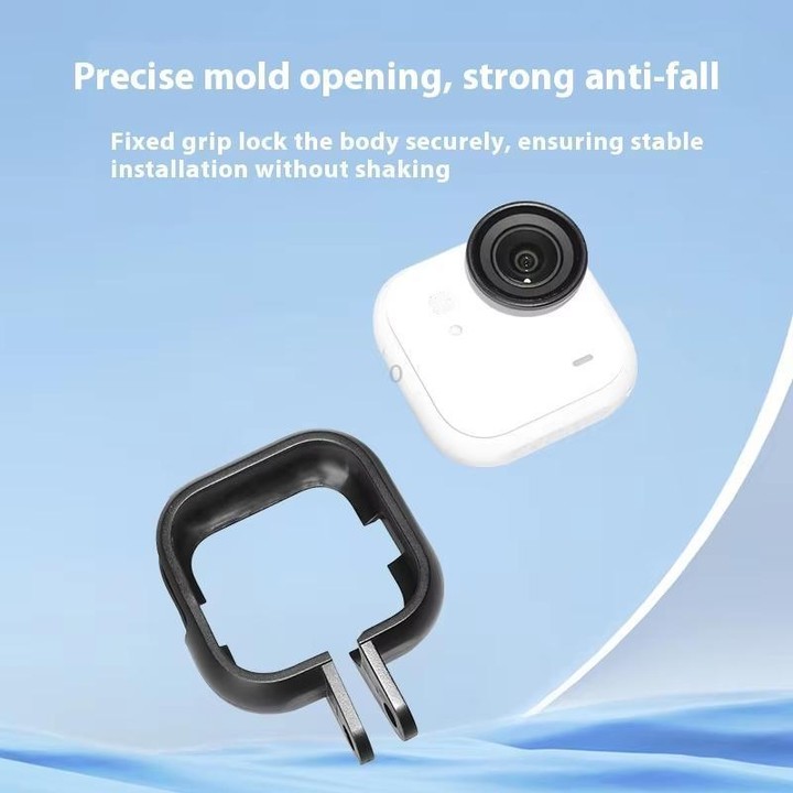 For Insta360 GO Ultra Camera PC Frame Mount Protective Housing Case(Black)
