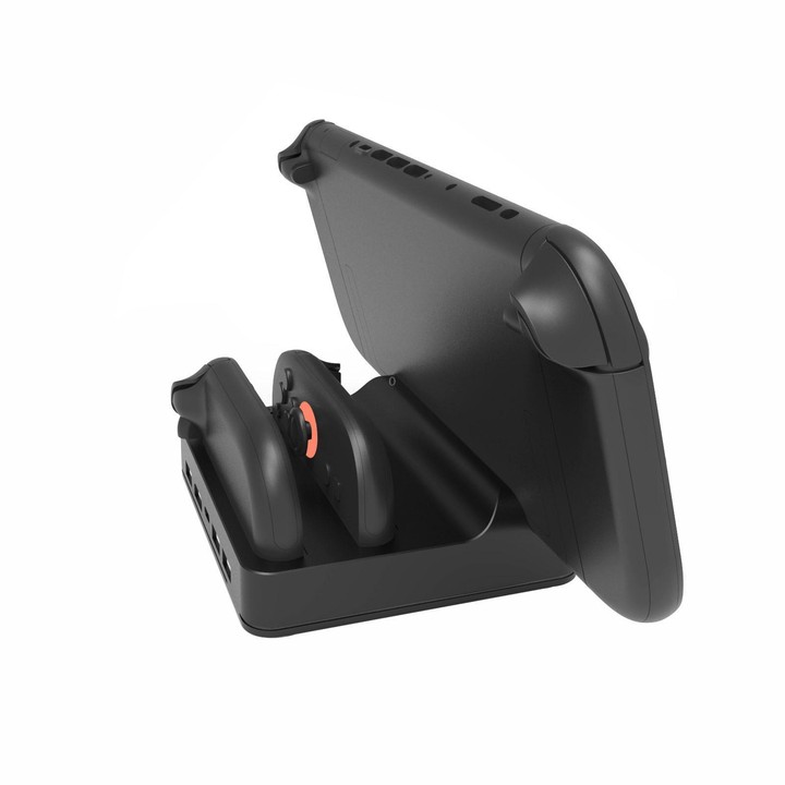 For Nintendo Switch 2 Console Controller KJH Charging Dock Station With 1080P 60Hz HDMI Output(Black)