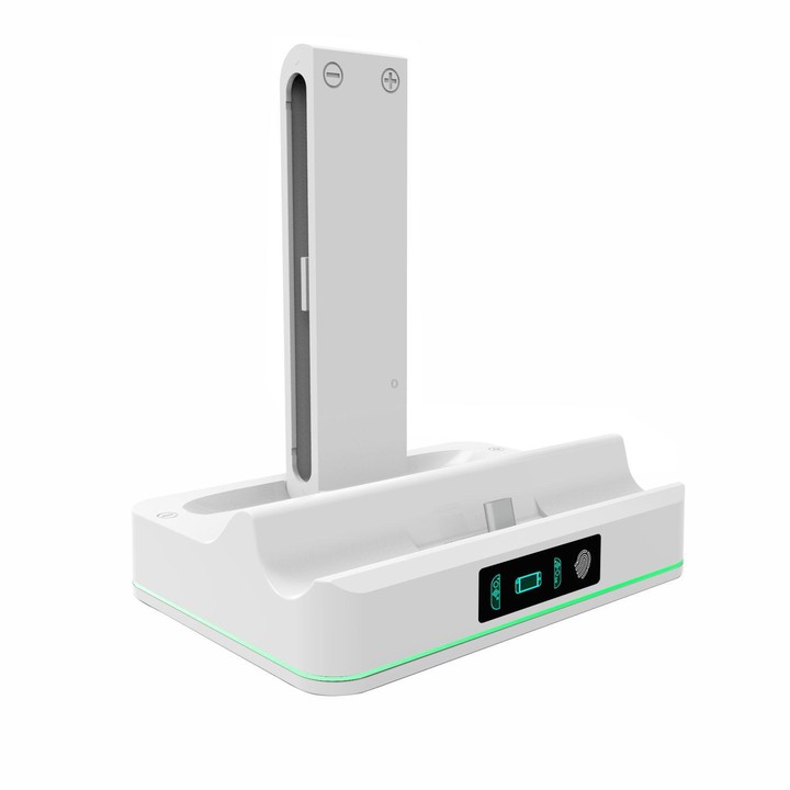For Nintendo Switch 2 & Joy-Con Controllers KJH Charging Dock With Ambient Lighting(Black)