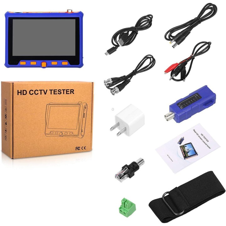 5 inch Screen Engineering Tester HD Video Surveillance Tester US Plug