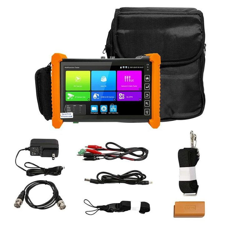 IPC-7200 7 Inch Network Coaxial AHD/CVI/TVI/SDI Video Surveillance Tester AU Plug