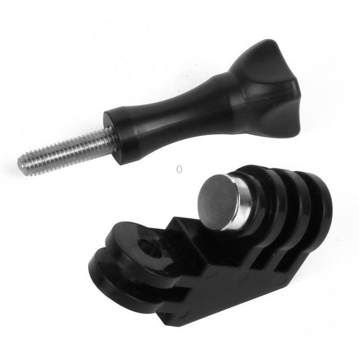 2pcs For GOPRO 90-degree Elbow Adapter Accessories(Black)