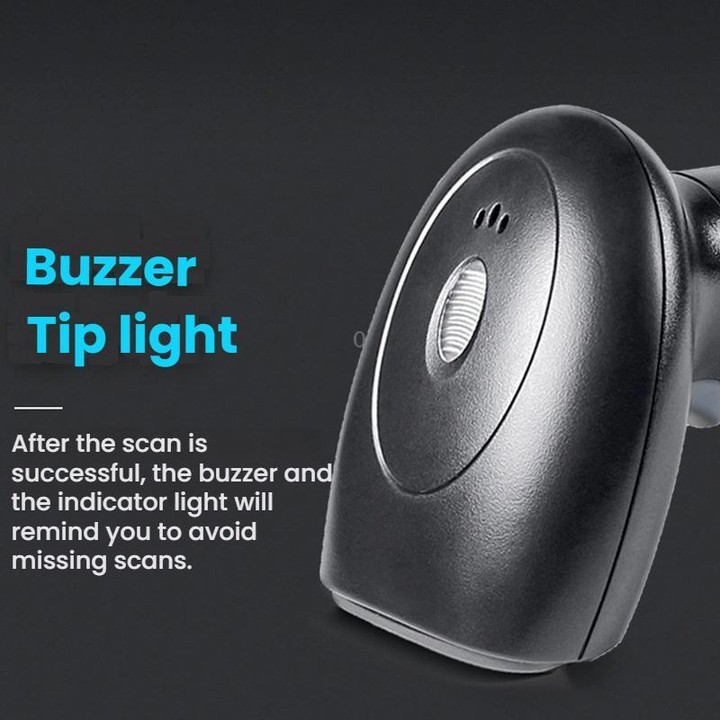 Payment QR Code Express Delivery Supermarket Product Code Block Barcode Scanner(Without Holder)