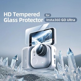 For Insta360 GO Ultra aMagisn Tempered Glass Screen Protector Camera Lens Film, Spec: 1 Set