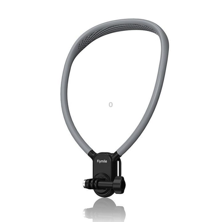 Flymile FLY038 Magnetic Quick-Release Neck Mount for Action Cameras Anti-Shock Stabilized Chest Harness with Air Cushion(Black)