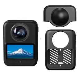 For DJI Osmo 360 Silicone Case Anti-Scratch Shock-Absorbing Dustproof Cover With Lens Cap