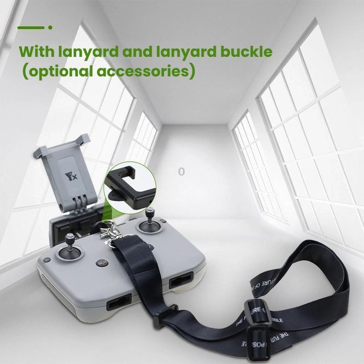 YX Adjustable Tablet Holder For DJI RC-N Remote Controller 8-Pin Cable Set Gray