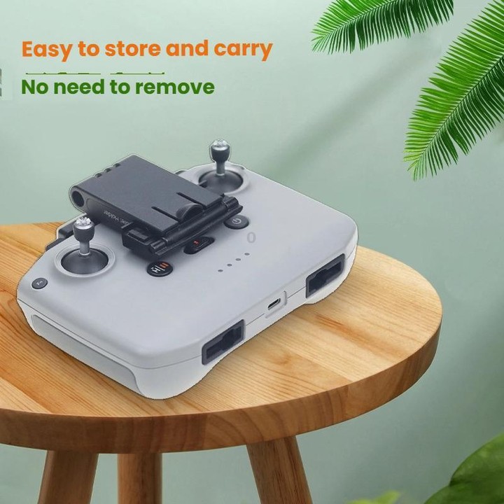 YX Adjustable Tablet Holder For DJI RC-N Remote Controller USB-C Cable Set Gray