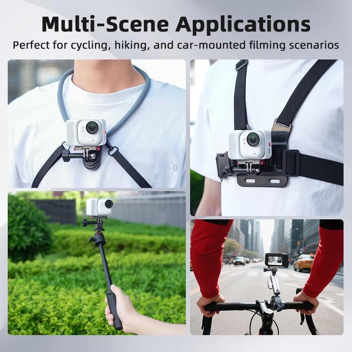 For Insta360 Go Ultra Flymile Magnetic Quick-Release Adapter Aluminum Alloy Mount Extension Accessory(GU002)